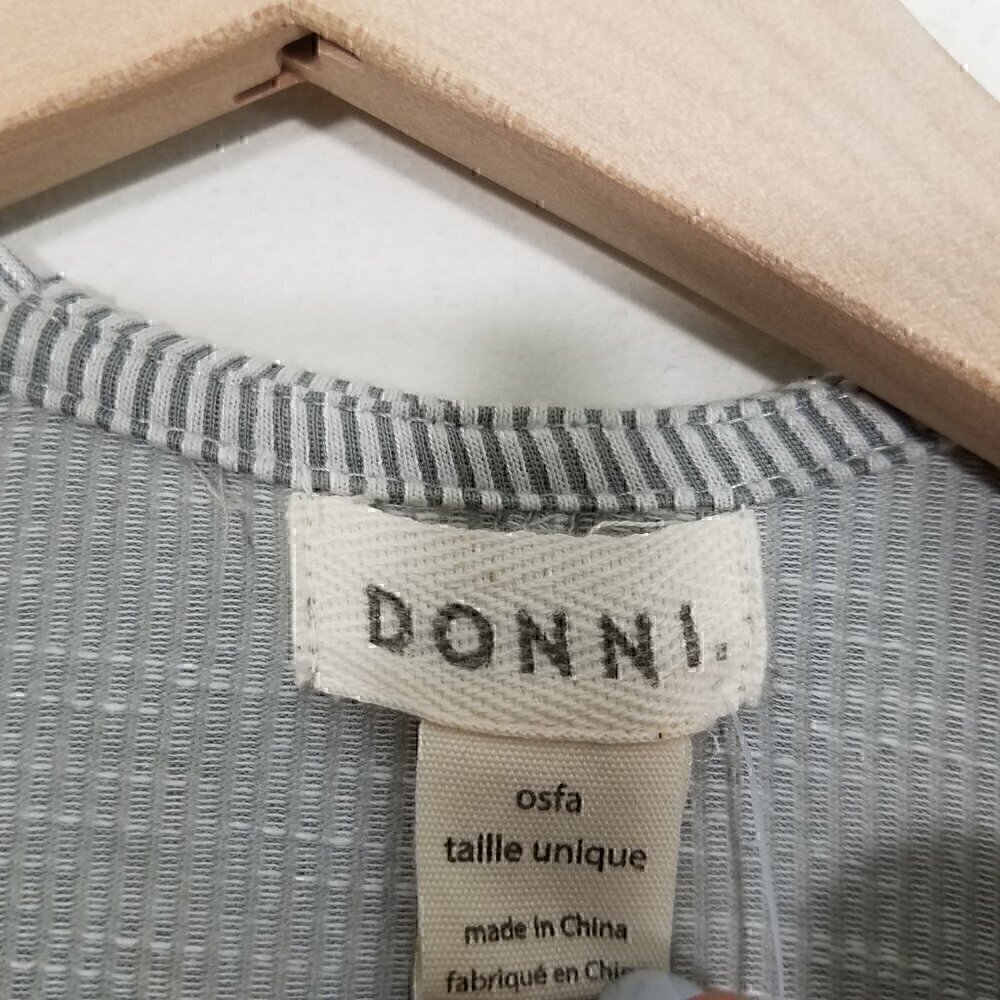 NWT Anthropologie DONNI. Sandwash Ribbed Open Front Cardigan One Size - Picture 6 of 7